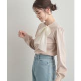 【洗える・着映え】オーガンジーリボンタイ ニット | Couture brooch | 詳細画像30 