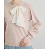 【洗える・着映え】オーガンジーリボンタイ ニット | Couture brooch | 詳細画像43 