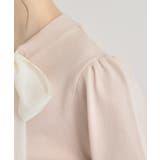 【洗える・着映え】オーガンジーリボンタイ ニット | Couture brooch | 詳細画像44 