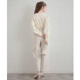 【洗える・着映え】オーガンジーリボンタイ ニット | Couture brooch | 詳細画像2 