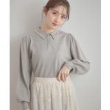 【洗える・着映え】パール調衿ニット | Couture brooch | 詳細画像17 