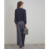 【洗える・着映え】パール調衿ニット | Couture brooch | 詳細画像29 