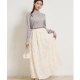 【洗える・着映え】パール調衿ニット | Couture brooch | 詳細画像21 