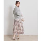 シャツレイヤード風カーディガン | Couture brooch | 詳細画像13 