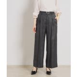 【洗える・S-LL】デニムライク ベルト付きパンツ | Couture brooch | 詳細画像2 