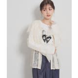 スカラップレースブラウス | Couture brooch | 詳細画像1 