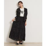 ペプラムフラワーモチーフブラウス | Couture brooch | 詳細画像13 