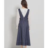 【洗える】デニムライク細リボンジャンスカ | Couture brooch | 詳細画像17 