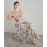 【洗える・ハレの日・通勤】配色 細リボンタイ ブラウス | Couture brooch | 詳細画像21 