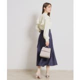 【洗える・リボン取り外し可】フリルジョーゼットブラウス | Couture brooch | 詳細画像2 