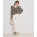 ラッフルショートブラウス | Couture brooch | 詳細画像27 