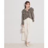 ラッフルショートブラウス | Couture brooch | 詳細画像28 