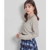 【洗える着映え】ビジュー釦ポロニット | Couture brooch | 詳細画像17 