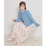 【洗える・綿100％】パール調ボタン デニムジャケット | Couture brooch | 詳細画像2 