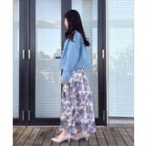 【洗える・綿100％】パール調ボタン デニムジャケット | Couture brooch | 詳細画像9 