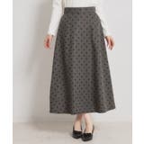 デニムライクドットスカート | Couture brooch | 詳細画像1 