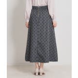 デニムライクドットスカート | Couture brooch | 詳細画像17 