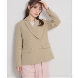 【洗える・ハレの日・通勤】パール調ボタン テーラードジャケット | Couture brooch | 詳細画像3 