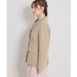 【洗える・ハレの日・通勤】パール調ボタン テーラードジャケット | Couture brooch | 詳細画像59 