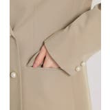 【洗える・ハレの日・通勤】パール調ボタン テーラードジャケット | Couture brooch | 詳細画像63 