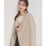 【洗える・ハレの日・通勤】パール調ボタン テーラードジャケット | Couture brooch | 詳細画像14 