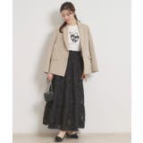 【洗える・ハレの日・通勤】パール調ボタン テーラードジャケット | Couture brooch | 詳細画像12 