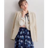 【洗える・ハレの日・通勤】パール調ボタン テーラードジャケット | Couture brooch | 詳細画像48 