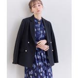【洗える・ハレの日・通勤】パール調ボタン テーラードジャケット | Couture brooch | 詳細画像33 