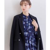 【洗える・ハレの日・通勤】パール調ボタン テーラードジャケット | Couture brooch | 詳細画像34 
