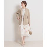 【洗える・ハレの日・通勤】パール調ボタン テーラードジャケット | Couture brooch | 詳細画像8 