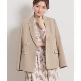 【洗える・ハレの日・通勤】パール調ボタン テーラードジャケット | Couture brooch | 詳細画像11 