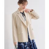 【洗える・ハレの日・通勤】パール調ボタン テーラードジャケット | Couture brooch | 詳細画像49 