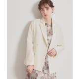 【洗える・通勤】パール調ボタン テーラードジャケット | Couture brooch | 詳細画像58 