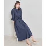 【洗える】ロゴエンブロ シャツワンピース | Couture brooch | 詳細画像1 