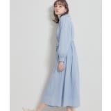 【洗える】ロゴエンブロ シャツワンピース | Couture brooch | 詳細画像16 