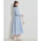 【洗える】ロゴエンブロ シャツワンピース | Couture brooch | 詳細画像14 