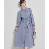 【洗える】ロゴエンブロ シャツワンピース | Couture brooch | 詳細画像29 