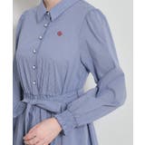 【洗える】ロゴエンブロ シャツワンピース | Couture brooch | 詳細画像47 