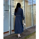 【洗える】ロゴエンブロ シャツワンピース | Couture brooch | 詳細画像9 