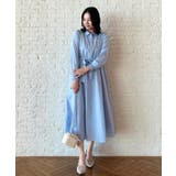 【洗える】ロゴエンブロ シャツワンピース | Couture brooch | 詳細画像23 