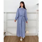 【洗える】ロゴエンブロ シャツワンピース | Couture brooch | 詳細画像34 