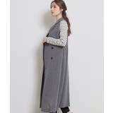 【通勤】リネンライク ジレにもなるジャンスカ | Couture brooch | 詳細画像7 