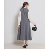 【通勤】リネンライク ジレにもなるジャンスカ | Couture brooch | 詳細画像3 