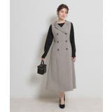 【通勤】リネンライク ジレにもなるジャンスカ | Couture brooch | 詳細画像9 