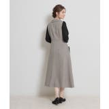 【通勤】リネンライク ジレにもなるジャンスカ | Couture brooch | 詳細画像11 