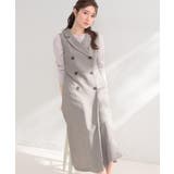 【通勤】リネンライク ジレにもなるジャンスカ | Couture brooch | 詳細画像18 