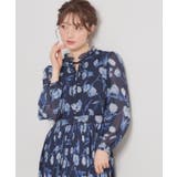 【洗える・着映え】チューリップ柄 ワンピース | Couture brooch | 詳細画像20 