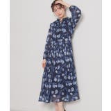 【洗える・着映え】チューリップ柄 ワンピース | Couture brooch | 詳細画像18 