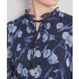 【洗える・着映え】チューリップ柄 ワンピース | Couture brooch | 詳細画像30 