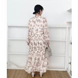 【洗える・着映え】チューリップ柄 ワンピース | Couture brooch | 詳細画像13 